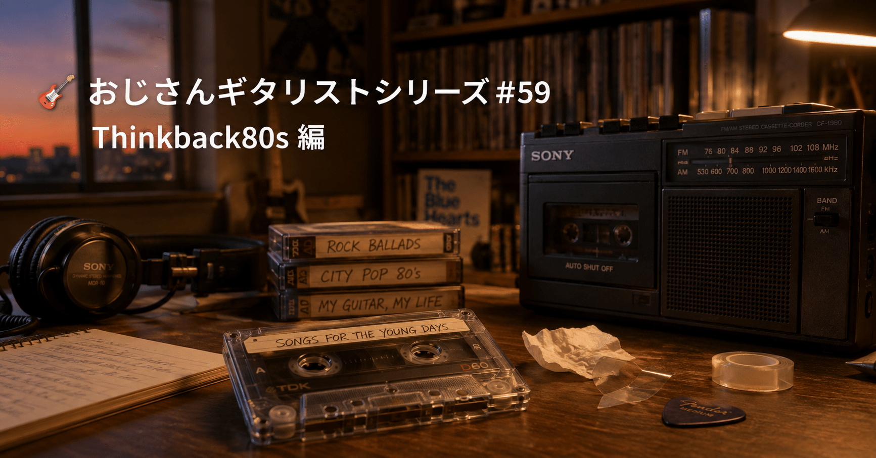 🎸 おじさんギタリストシリーズ#59 Thinkback80s 編
